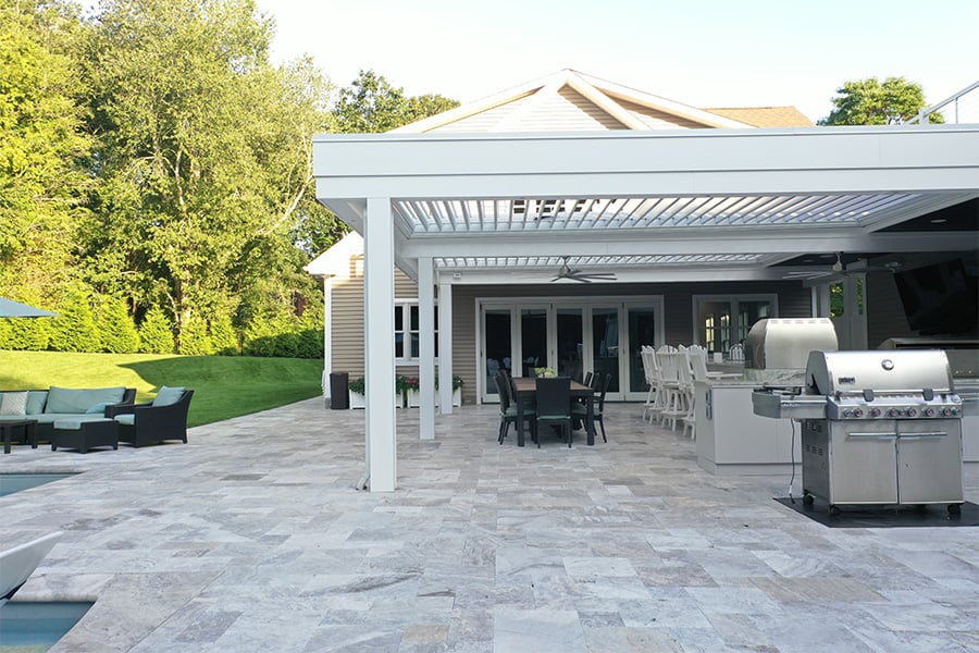 outdoor living space