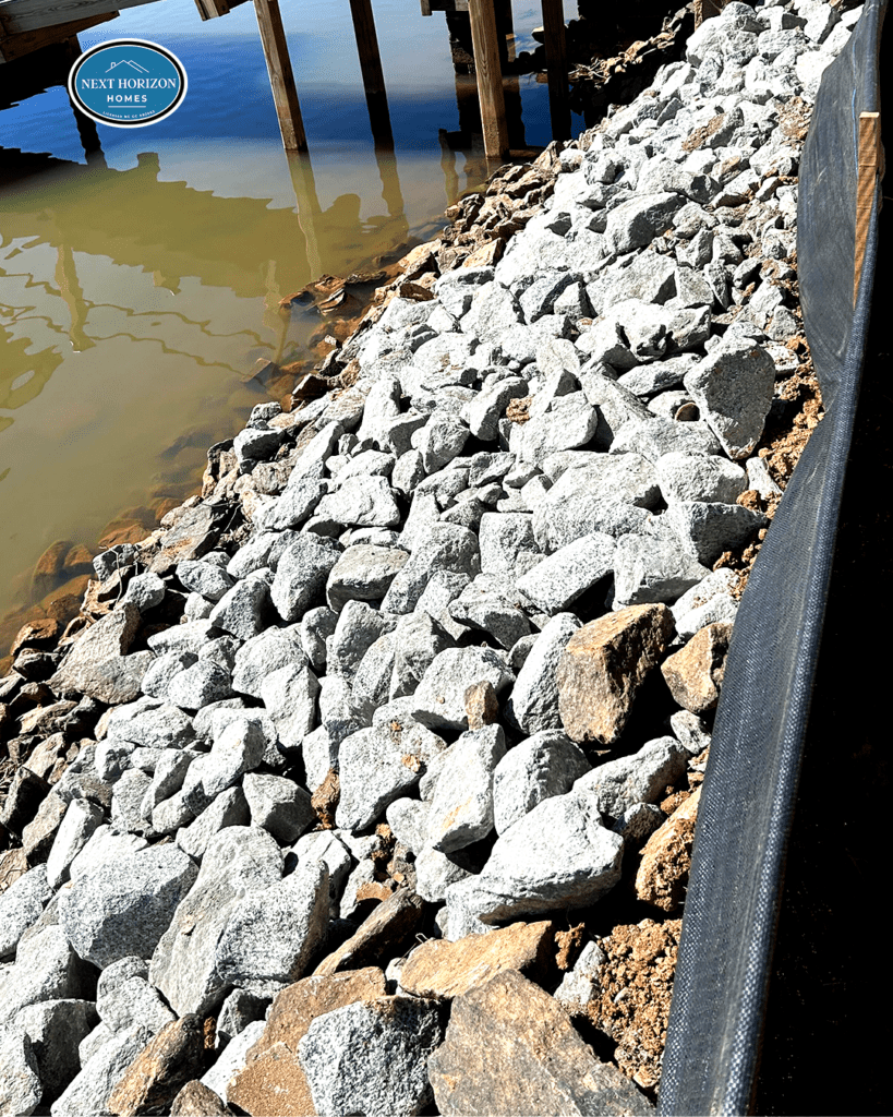riprap for waterfront property
